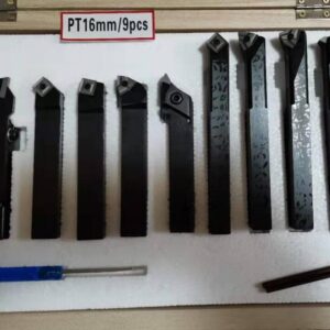 Набор резцов с мех.креплением пластин, сечение 16х16 мм, 9 шт.