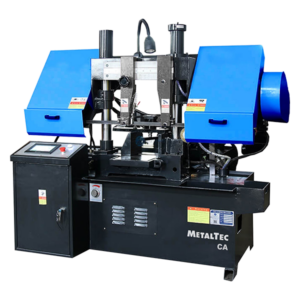 MetalTec BS 300 ZA автоматический колонный ленточнопильный станок с поворотом до 60°