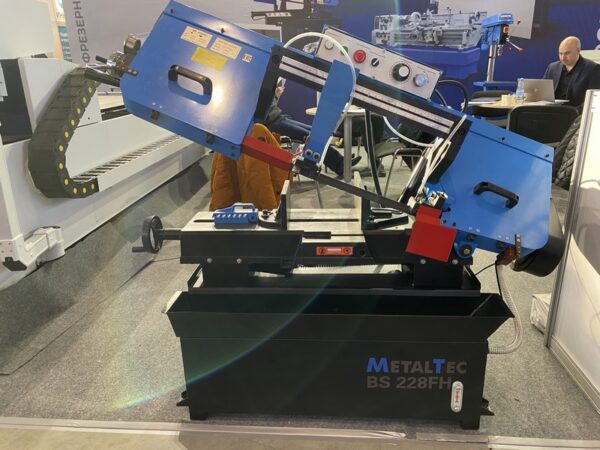 MetalTec BS 228 FH ручной ленточнопильный станок для резки металла — изображение 5