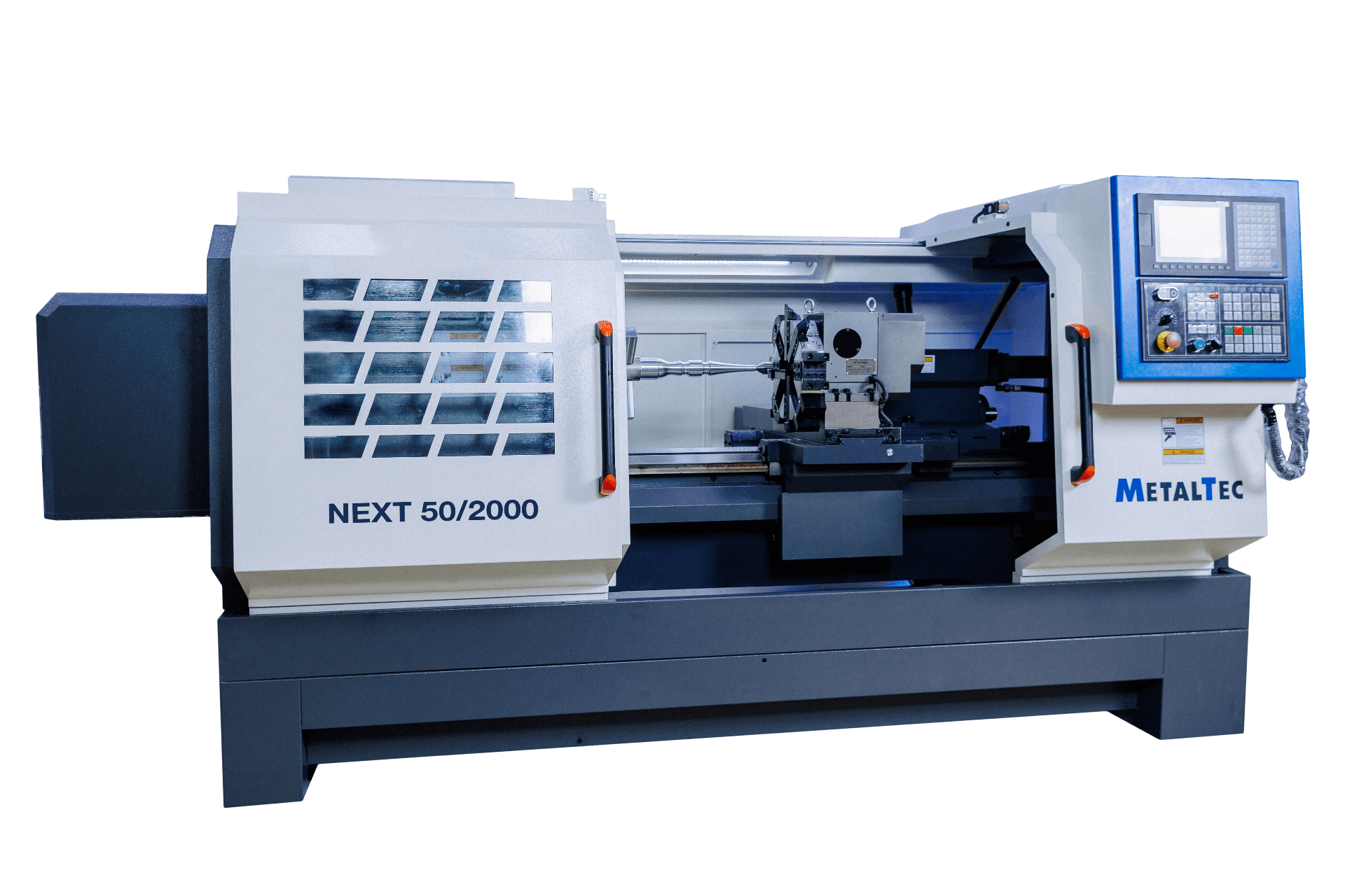 1h7szv8ll3n76l9f6k11gj2r3nok6qyi MetalTec NEXT 50х2000 (KND) Токарный станок ЧПУ с горизонтальной станиной — изображение 1