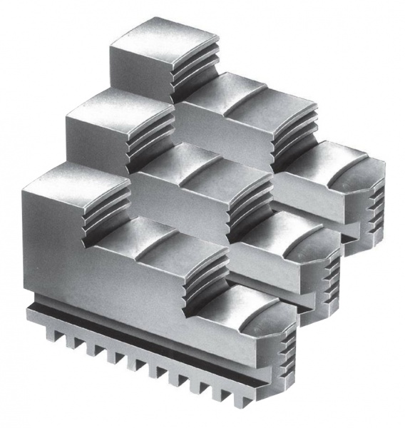 4a3da984e611a8232359518ae2fe4d18 Комплект прямых каленых кулачков для патрона 200 мм — изображение 1