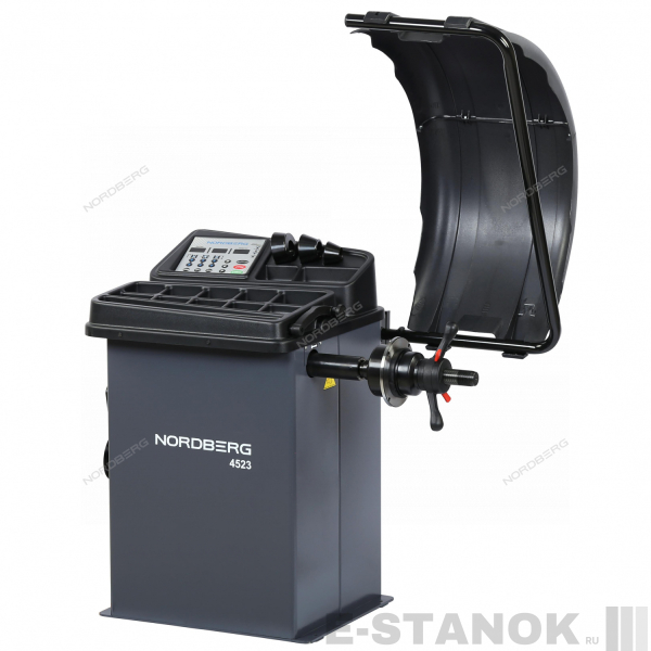 4523(G) NORDBERG Станок балансировочный с автоматическим вводом двух параметров, серый