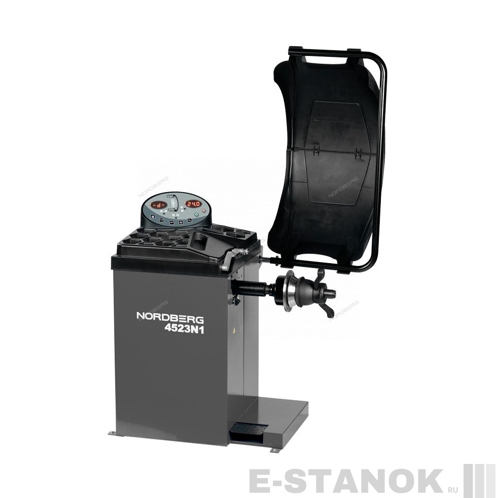 4523N1(G) Nordberg Станок балансировочный с автоматическим вводом 2х параметров, лазером и автостопом (серый)