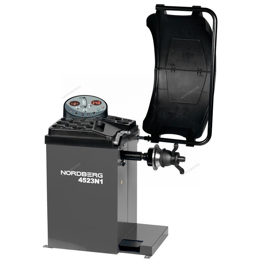 4523N1(G) Nordberg Станок балансировочный с автоматическим вводом 2х параметров, лазером и автостопом (серый)
