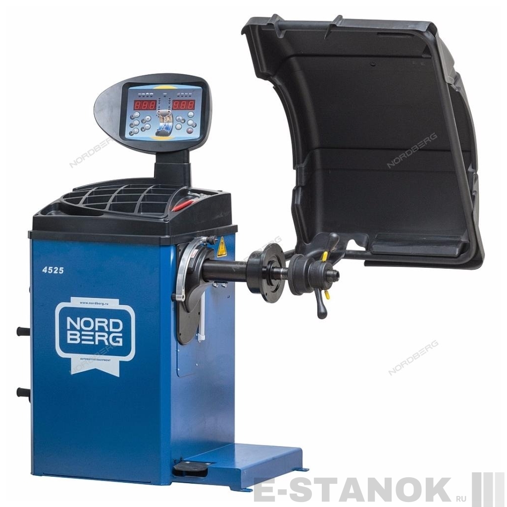 4525(B) Nordberg Станок балансировочный полуавтоматический, синий