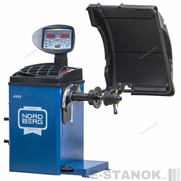 4525(B) Nordberg Станок балансировочный полуавтоматический, синий