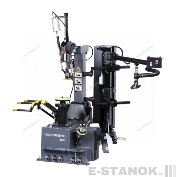 4633 Nordberg Станок шиномонтажный автомат, до 30", с автоматической монтажной головкой, серый