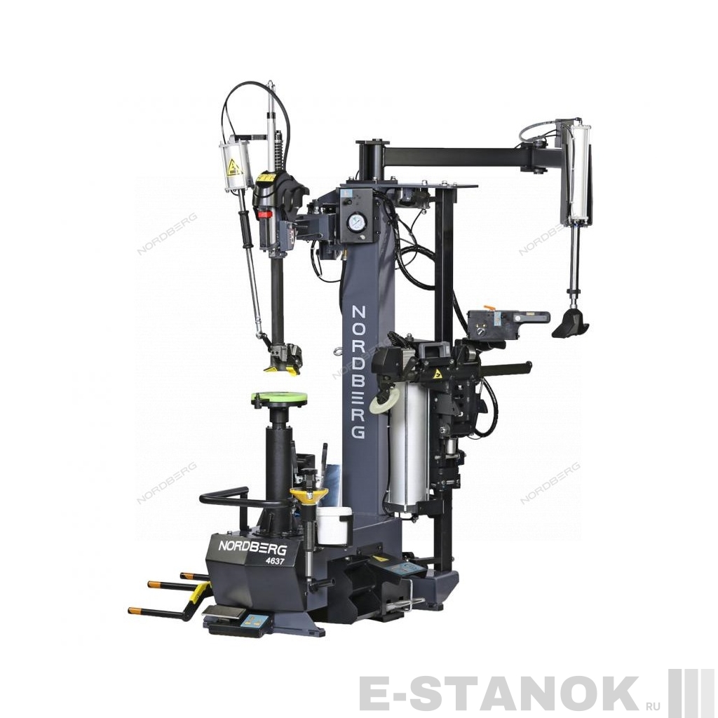 4637 Nordberg Станок шиномонтажный суперавтомат, до 30" с автоматической монтажной головкой, серый