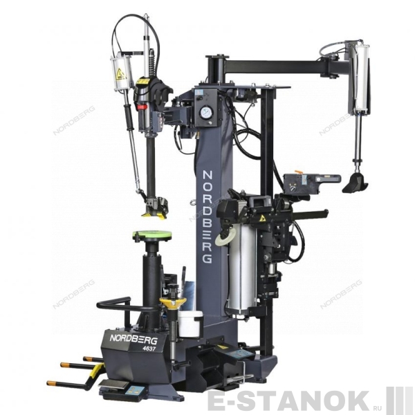 4637 Nordberg Станок шиномонтажный суперавтомат, до 30" с автоматической монтажной головкой, серый