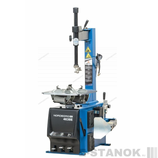 4638E_220 Nordberg Станок шиномонтажный полуавтомат, односкоростной, 220 В, синий