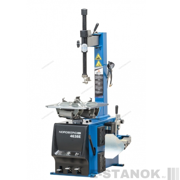 4638E_380 Nordberg Станок шиномонтажный полуавтомат, односкоростной, 380 В, синий