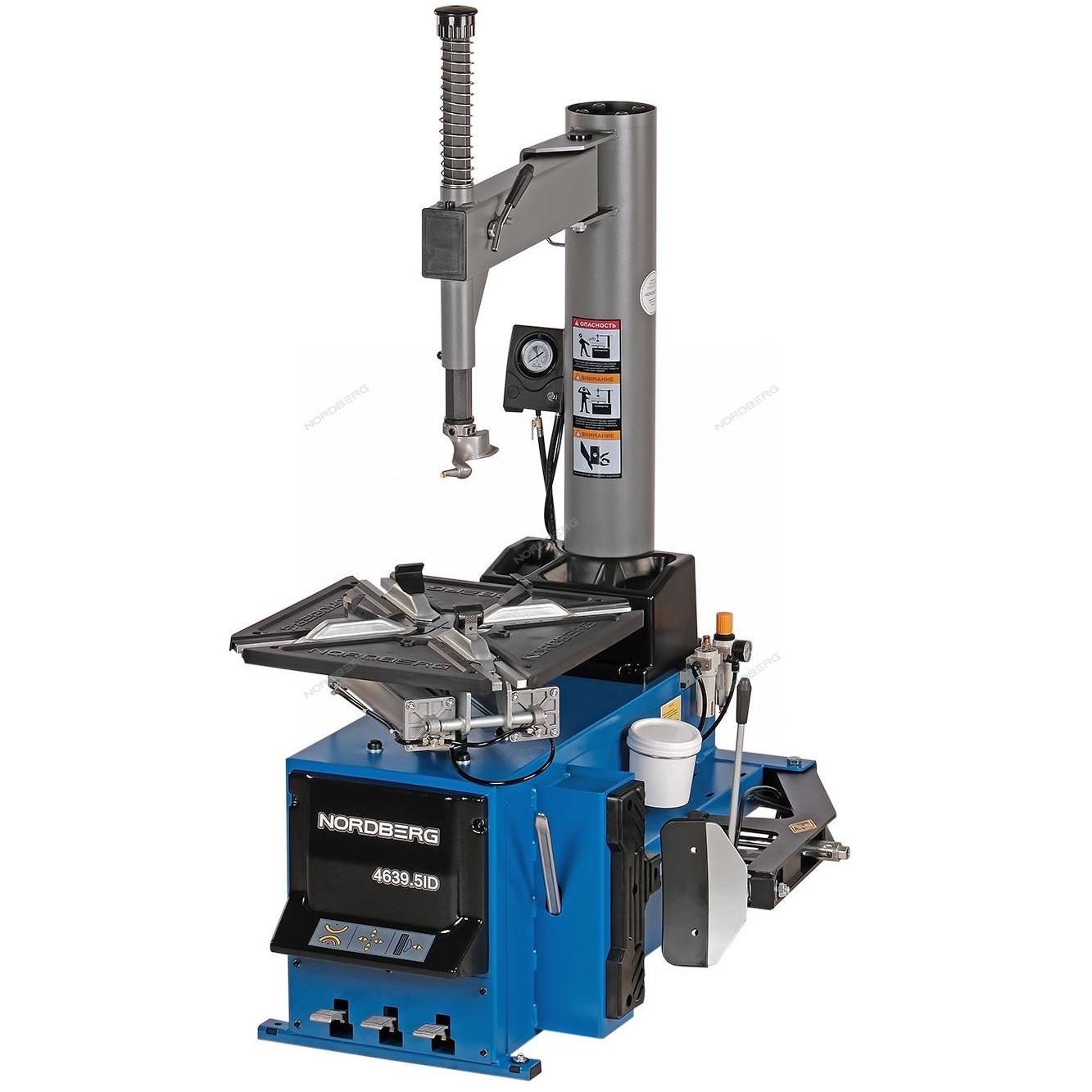 4639,5ID(B) 220 NORDBERG Станок шиномонтажный полуавтомат, односкоростной, зажимы 12-24", синий, 220В 4639,5ID(B) 220 NORDBERG Станок шиномонтажный полуавтомат, односкоростной, зажимы 12-24", синий, 220В