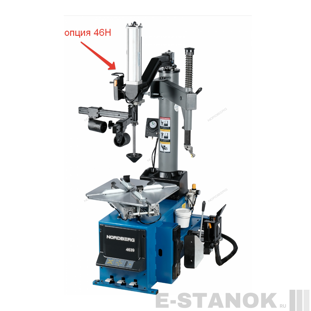 4639 NORDBERG Шиномонтажный полуавтоматический станок, 2 скорости, взрывная подкачка (380В)