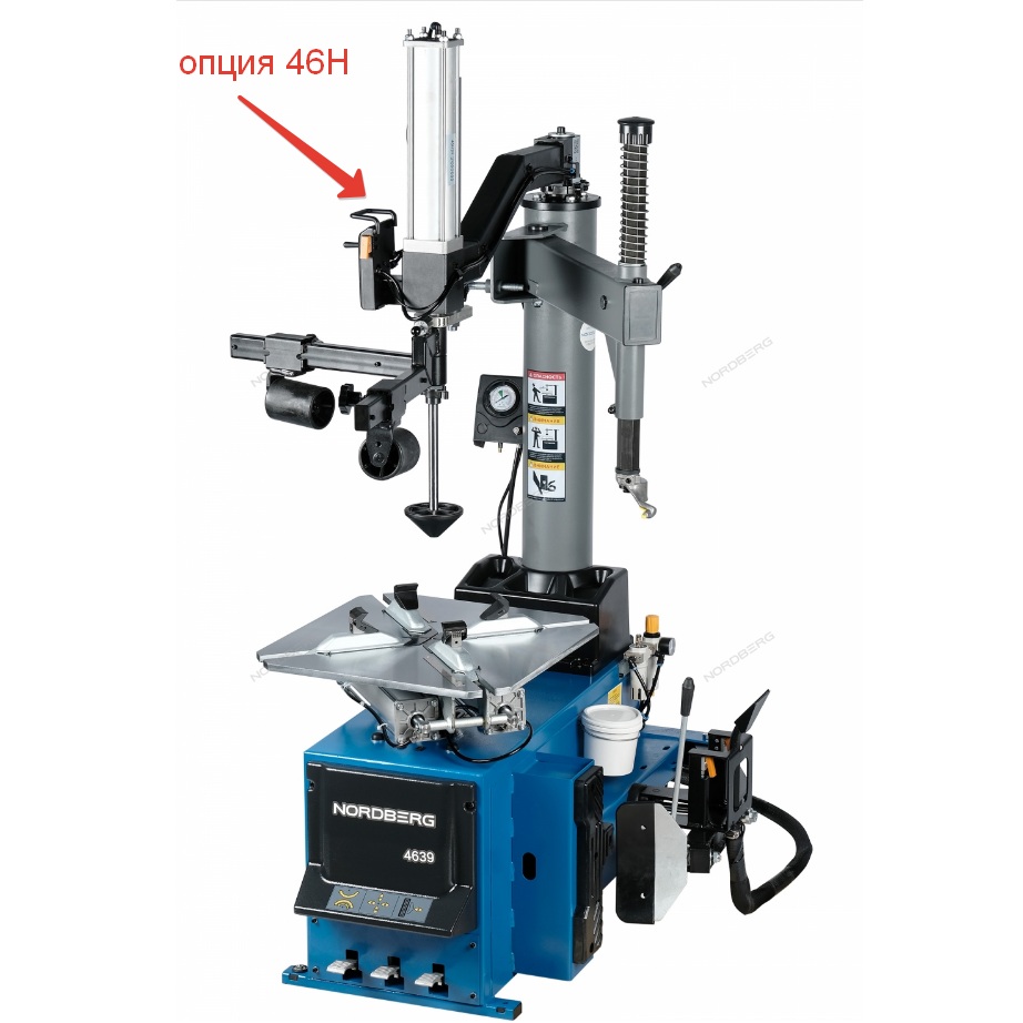 4639 NORDBERG Шиномонтажный полуавтоматический станок, 2 скорости, взрывная подкачка (380В)