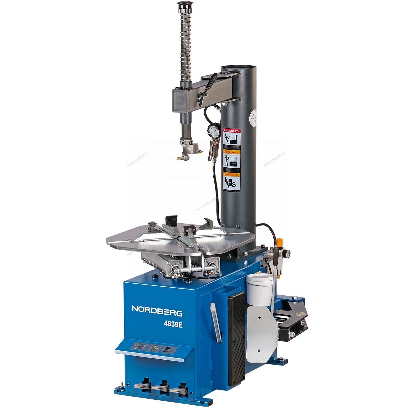 4639E(B) 380 NORDBERG Станок шиномонтажный полуавтомат, односкоростной, зажимы 12-24", синий, 380В 4639E(B) 380 NORDBERG Станок шиномонтажный полуавтомат, односкоростной, зажимы 12-24", синий, 380В