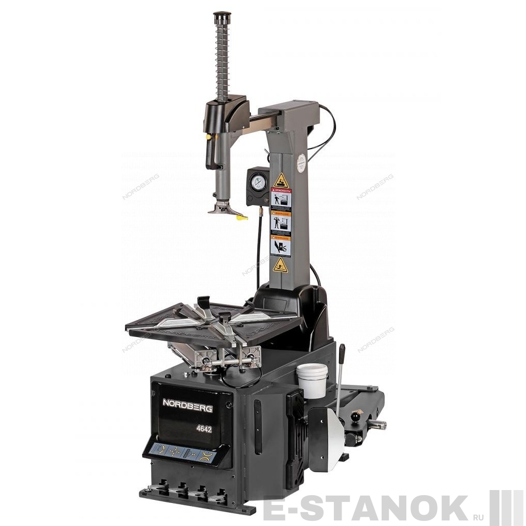 4642(G)_16-30" Nordberg Станок шиномонтажный автомат, двухскоростной, стол с накладками, 380 В, серый
