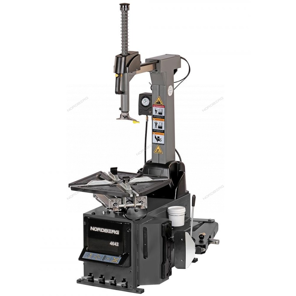 4642(G)_16-30" Nordberg Станок шиномонтажный автомат, двухскоростной, стол с накладками, 380 В, серый 4642(G)_16-30" Nordberg Станок шиномонтажный автомат, двухскоростной, стол с накладками, 380 В, серый