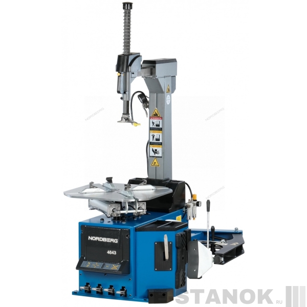 4643(B) NORDBERG СТАНОК ШИНОМОНТАЖНЫЙ автомат синий 380V