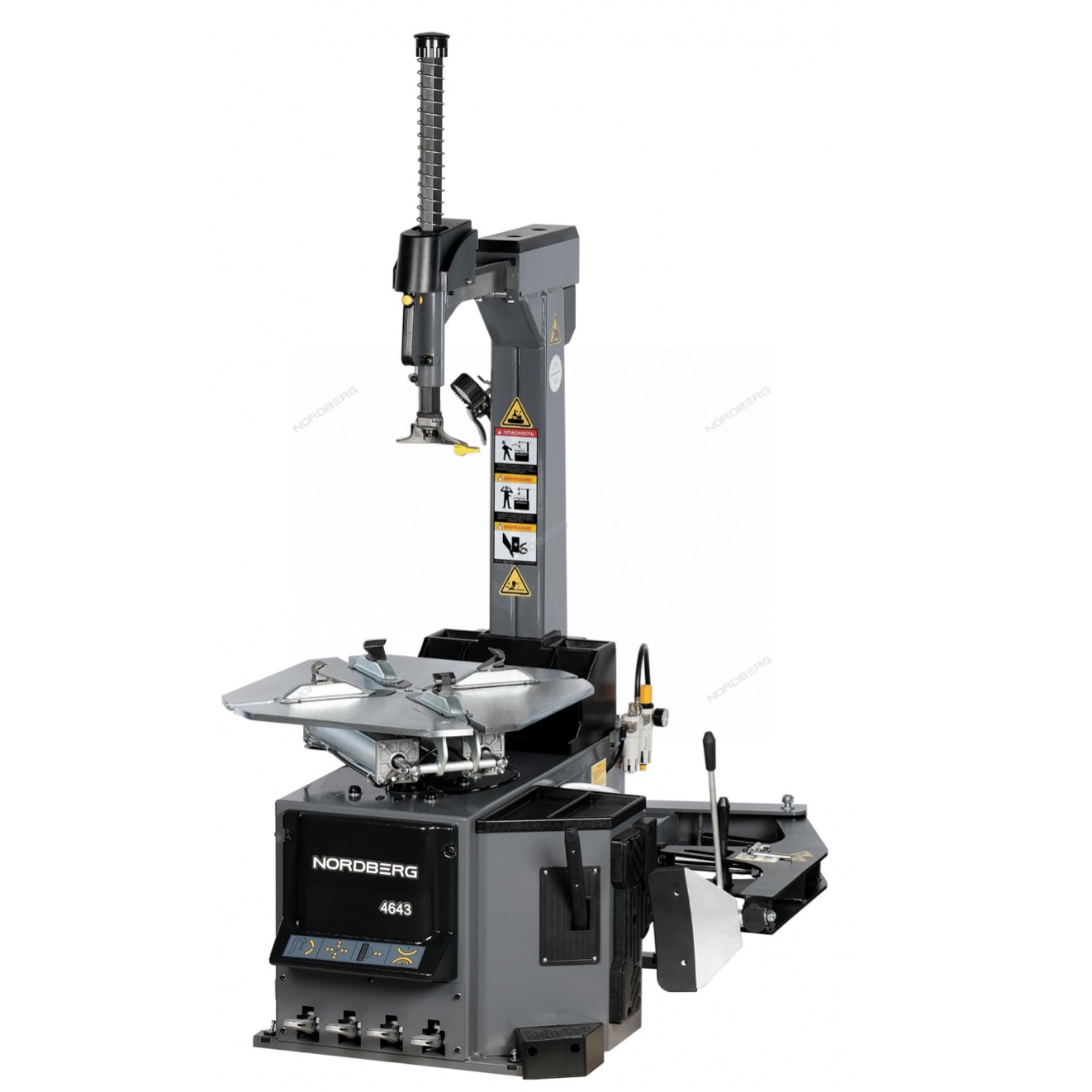 4643(G) NORDBERG СТАНОК ШИНОМОНТАЖНЫЙ автомат серый 380V 4643(G) NORDBERG СТАНОК ШИНОМОНТАЖНЫЙ автомат серый 380V