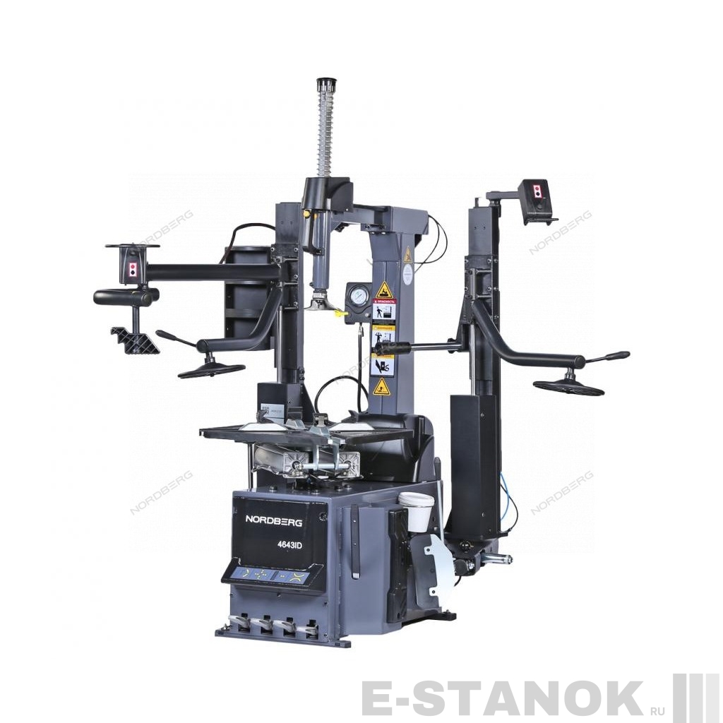 4643ID Nordberg Станок шиномонтажный автомат, инверторный, стол с накладками, 220 В, серый