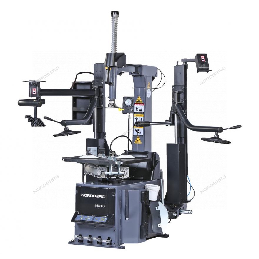 4643ID Nordberg Станок шиномонтажный автомат, инверторный, стол с накладками, 220 В, серый 4643ID Nordberg Станок шиномонтажный автомат, инверторный, стол с накладками, 220 В, серый