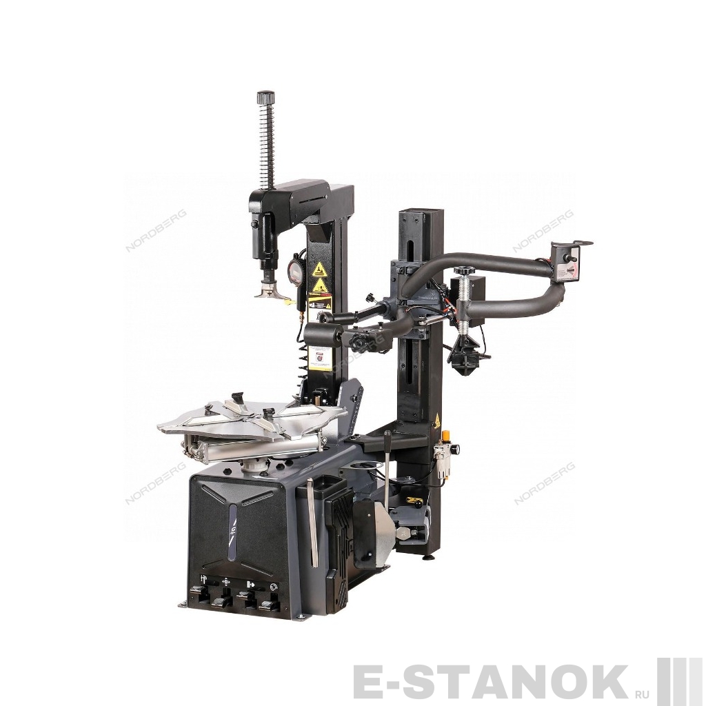4644N_380_2 Nordberg Станок шиномонтажный автомат, двускоростной, 380 В, серый + "Третья рука" 46H44N