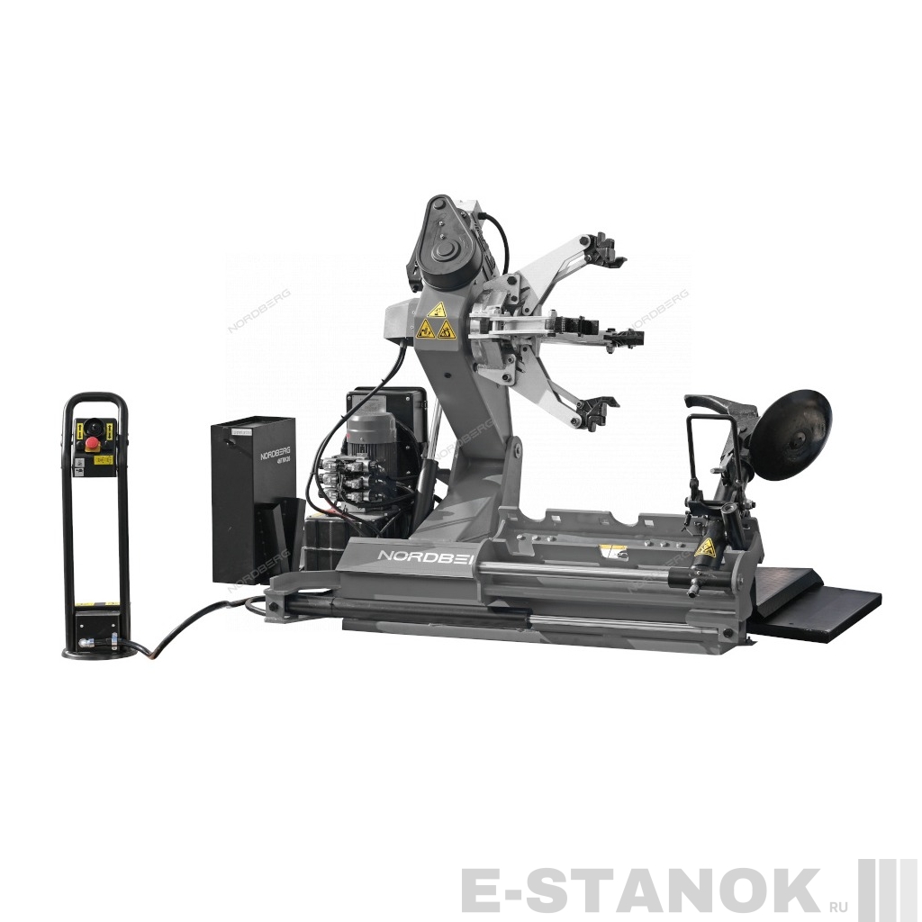 46TRK26(G) NORDBERG Станок шиномонтажный для грузовых автомобилей 14"-26", двухскоростной, 380V, серый