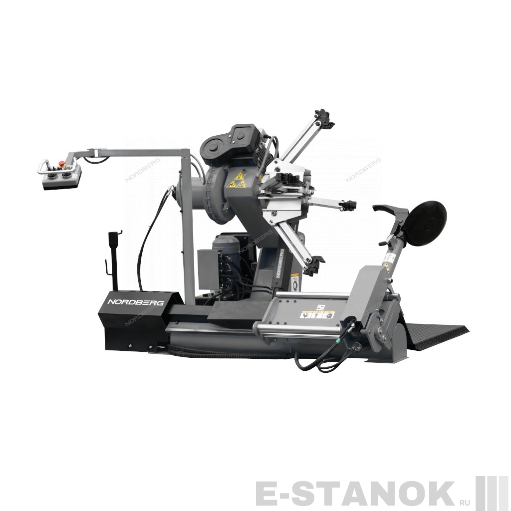 46TRK42(G) NORDBERG Станок шиномонтажный для грузовых автомобилей 14"-42", с пультом на штанге, 380V, серый