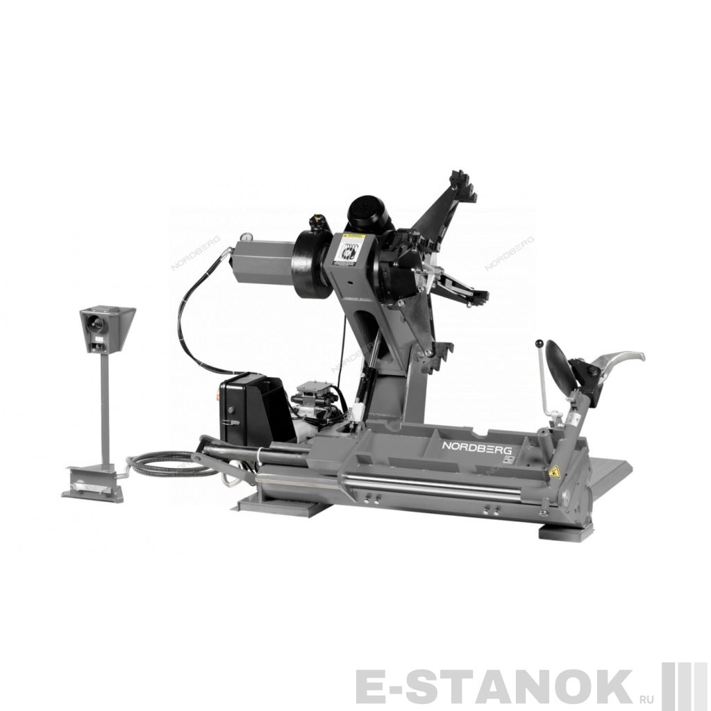 46TRKE46(G) NORDBERG Станок шиномонтажный для грузовых машин, двухскоростной, 380 В, серый