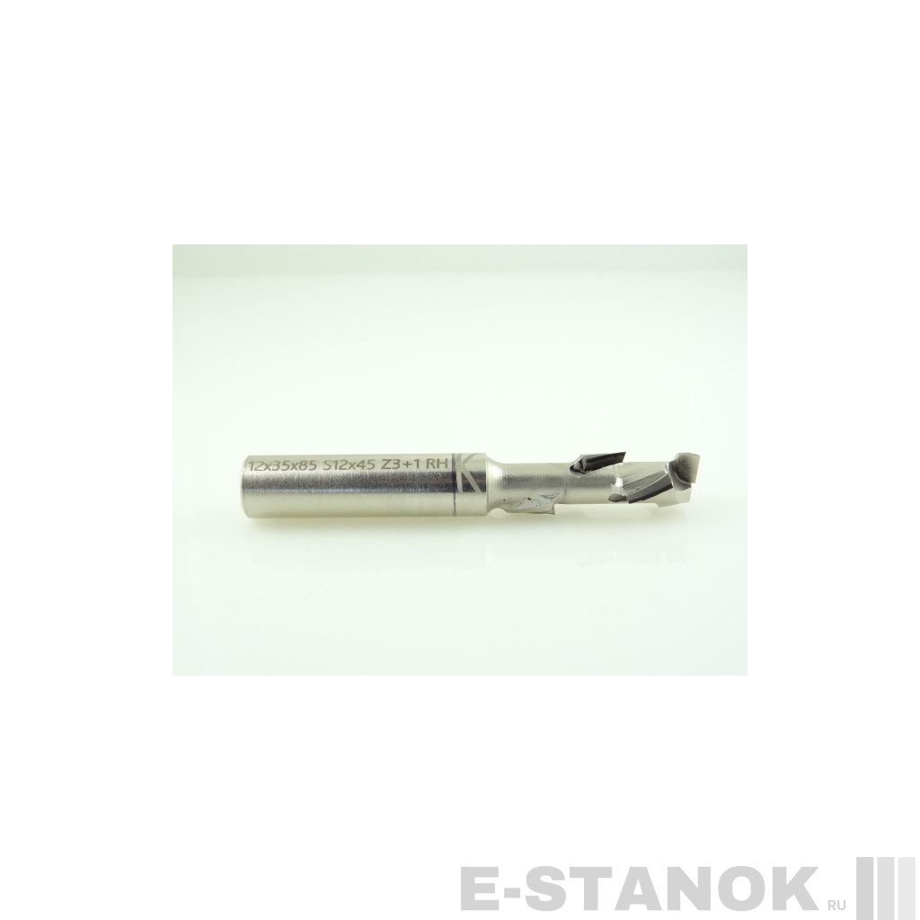 Алмазная компрессионная фреза Альма: диам. 12 мм, реж. длина 35 мм