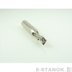 Алмазная компрессионная фреза Альма: диам. 8 мм, хвост. 12 мм, реж. длина 22 мм, общ. длина 80 мм