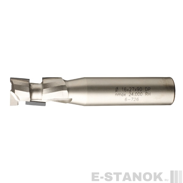 Алмазная компрессионная фреза CMT: диам. 12 мм, реж. часть 35 мм