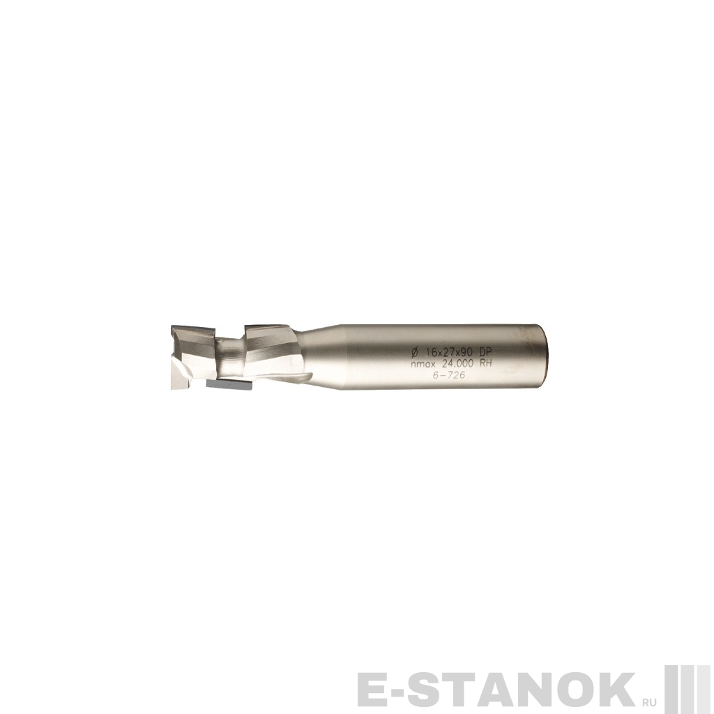 Алмазная компрессионная фреза CMT: диам. 16 мм, реж. часть 35 мм