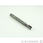 Алмазная компрессионная фреза с твердосплавным корпусом Utensil Centro: диам. 8 мм, реж. часть 36 мм