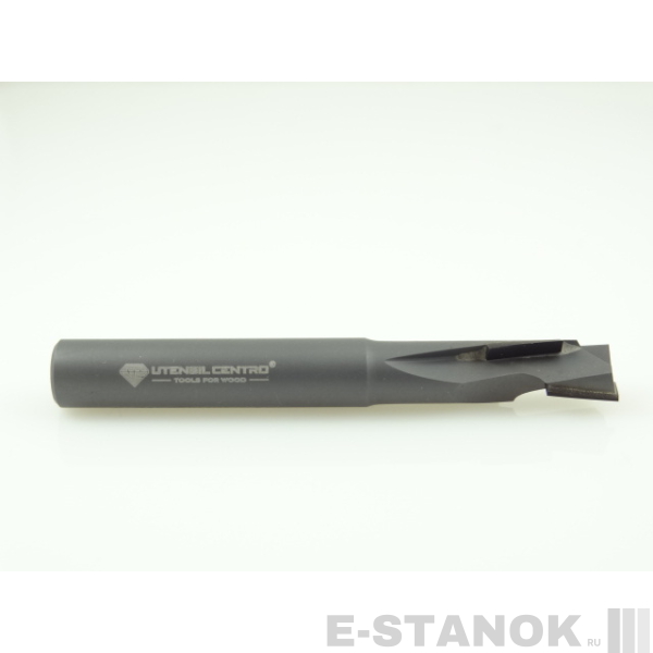 Алмазная компрессионная фреза с твердосплавным корпусом Utensil Centro: диам. 10 мм, реж. часть 27 мм