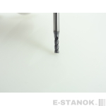 Четырёхзаходная фреза по нержавеющей стали CERAMEI: диам. 3 мм, хвост. 4 мм, реж. часть 9 мм