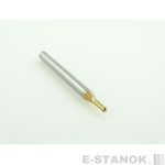 Четырёхзаходная универсальная фреза (HRC55) CERAMEI: диам. 2 мм, хвост. 4 мм, реж. часть 6 мм