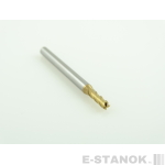 Четырёхзаходная универсальная фреза (HRC55) CERAMEI: диам. 3 мм, реж. часть 9 мм, общая длина 75 мм