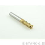 Четырёхзаходная универсальная фреза (HRC55) CERAMEI: диам. 6 мм, реж. часть 16 мм