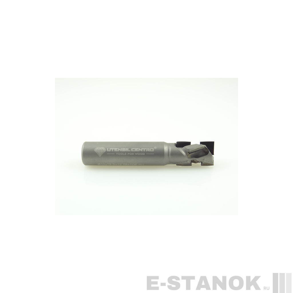 Двухзаходная алмазная фреза для нестинга Utensil Centro: диам. 12 мм, реж. часть 19 мм