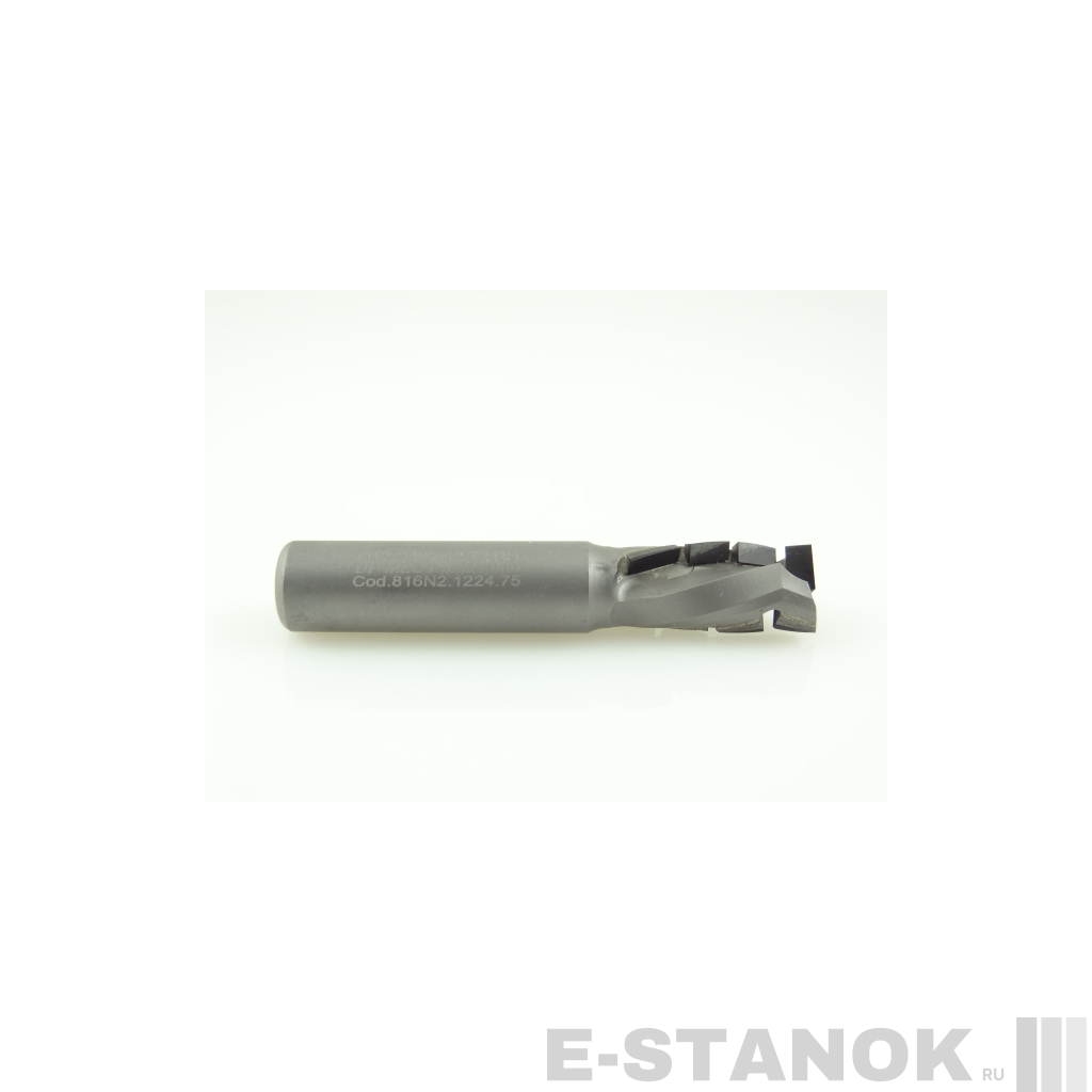 Двухзаходная алмазная фреза для нестинга Utensil Centro: диам. 12 мм, реж. часть 24 мм