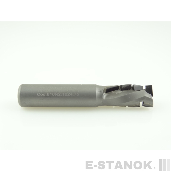 Двухзаходная алмазная фреза для нестинга Utensil Centro: диам. 12 мм, реж. часть 24 мм