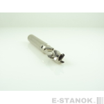 Двухзаходная алмазная компрессионная фреза Альма: диам. 12 мм, реж. длина 25 мм, общ. длина 95 мм