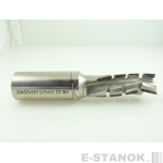 Двухзаходная алмазная компрессионная фреза Альма: диам. 20 мм, реж. длина 52 мм