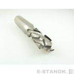 Двухзаходная алмазная компрессионная фреза Utensil Centro: диам. 18 мм, хвост. 20 мм, реж. часть 45 мм