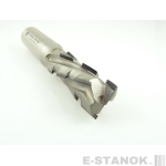 Двухзаходная алмазная компрессионная фреза Utensil Centro: диам. 20 мм, реж. часть 55 мм