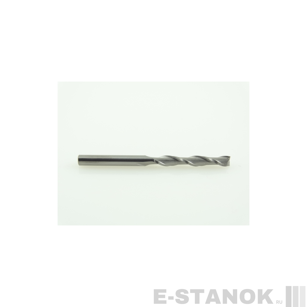 Двухзаходная фреза DJTOL N: диам. 3.175 мм, реж. длина 22 мм