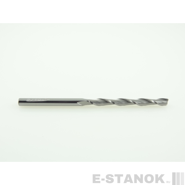 Двухзаходная фреза DJTOL N: диам. 3.175 мм, реж. длина 32 мм