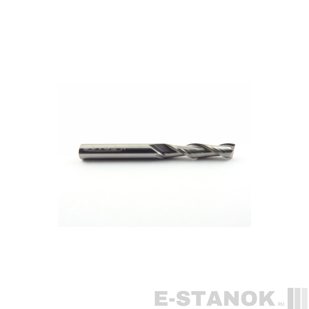 Двухзаходная фреза DJTOL N: диам. 4 мм, реж. длина 17 мм