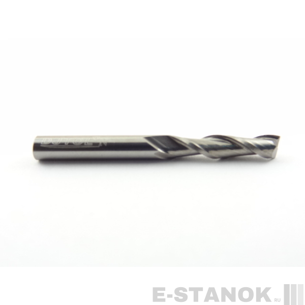 Двухзаходная фреза DJTOL N: диам. 4 мм, реж. длина 17 мм